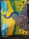 Peacock Jewelry Armoire